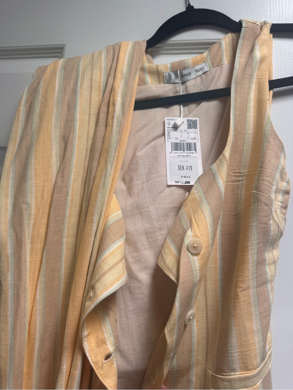 Mango Striped Linen Set - Picture 4 of 5